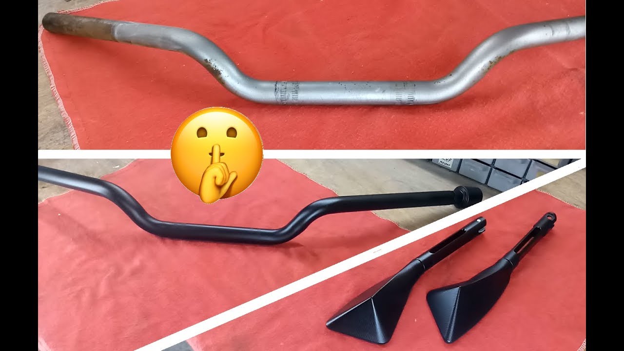 Restauração Pintura guidão XJ6 FZ6