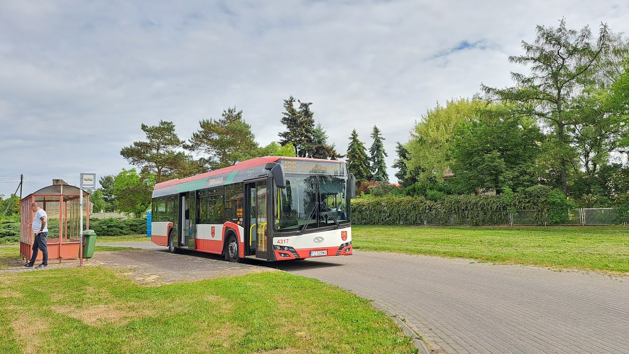 ZK Kleszczewo | Linia 488 | Solaris Urbino 12 IV  #4317 | Kierunek Markowice/Centrum