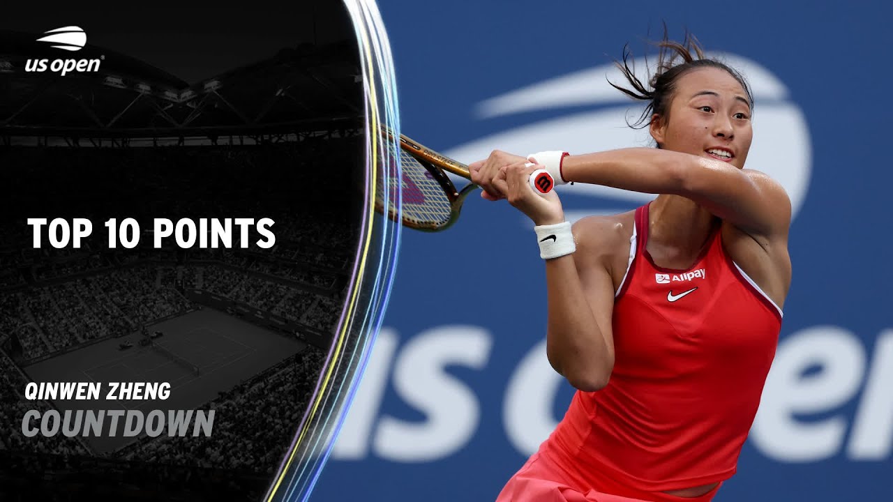 Zheng Qinwen | Top 10 Points | 2023 US Open