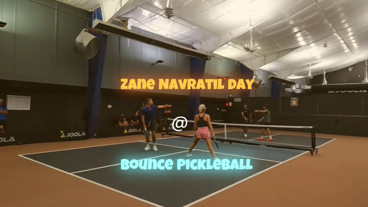 Профессионал PPA Зейн Навратил бросает вызов местным профессионалам @ Bounce Pickleball | Зейн/Ай...