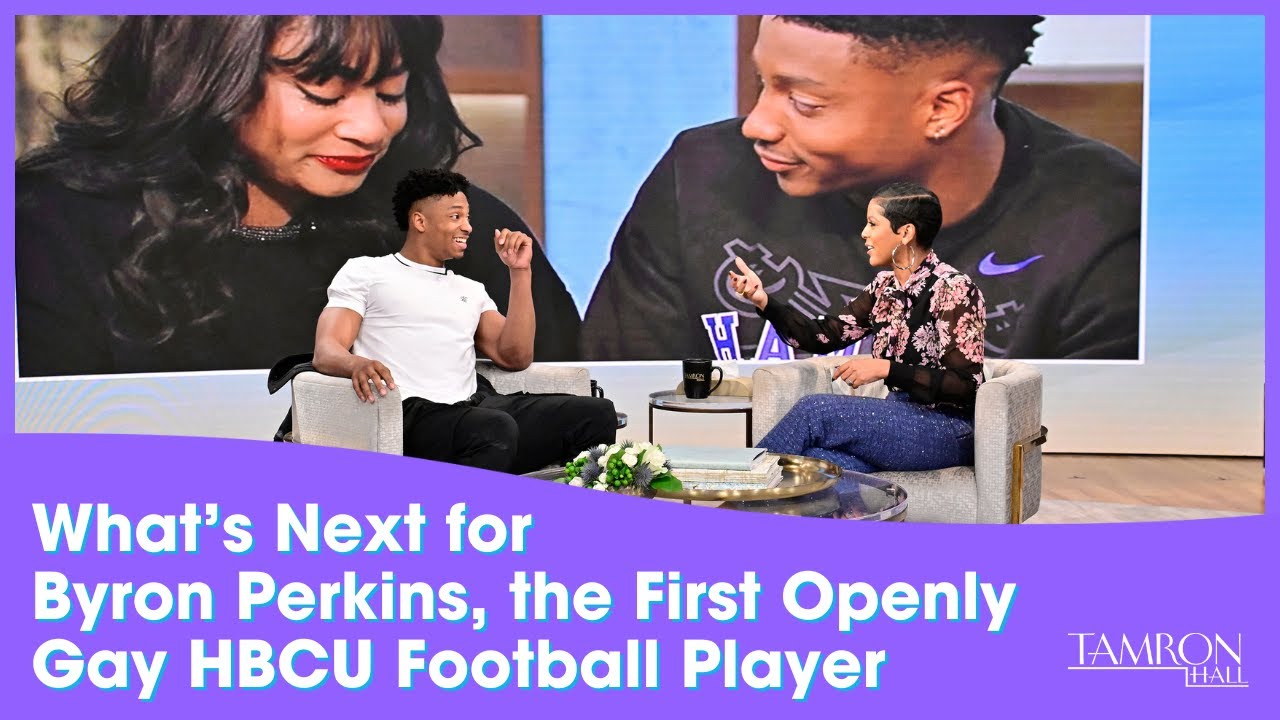 After Becoming the First Openly Gay HBCU Football Player, Here Is What’s Next for Byron Perkins