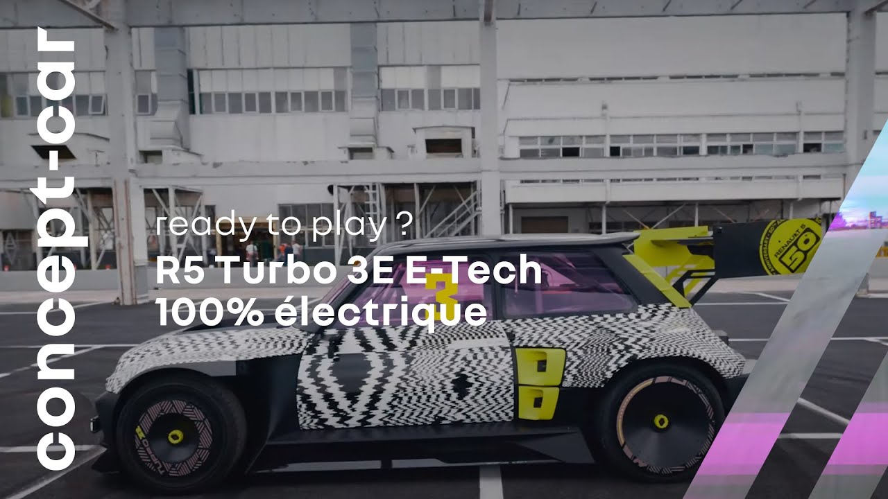 un véhicule conçu pour le drift | R5 Turbo 3E E-Tech électrique