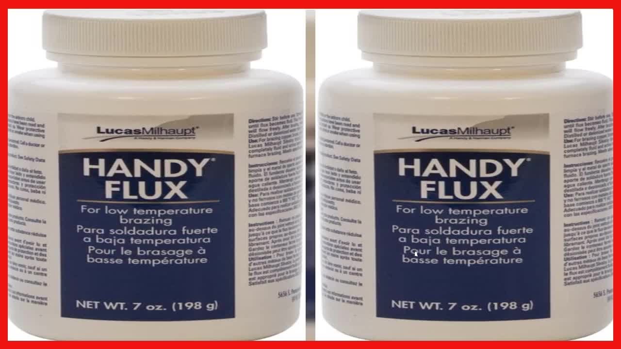 Handy Flux, 7 Ounce Jar with Brush | SOL-950.01