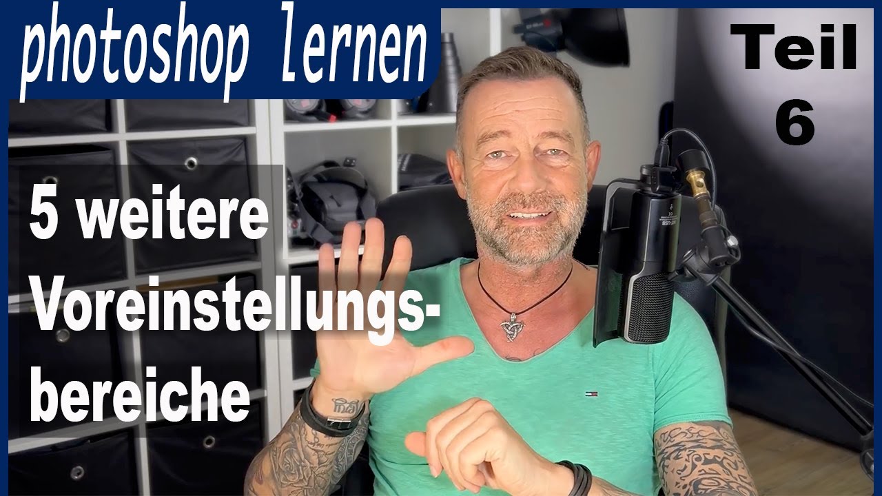Voreinstellungen Photoshop - Export - Leistung - Zeigerdarstellung usw.