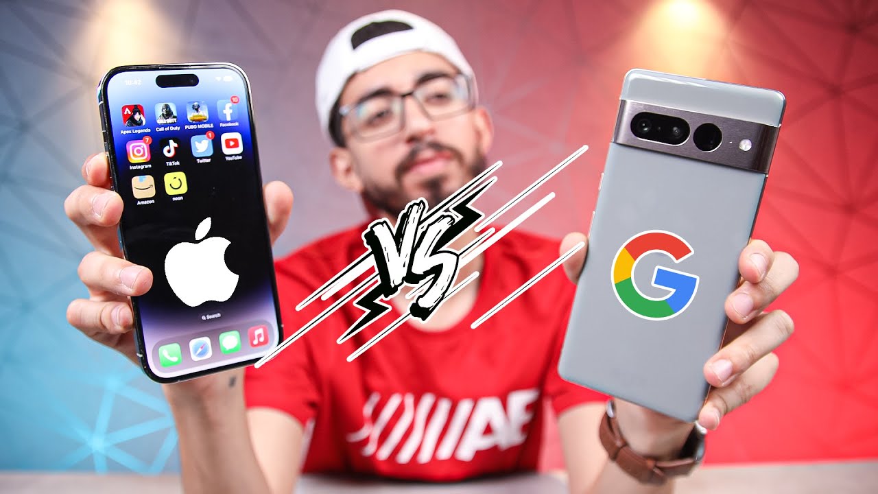 مين الاسرع الايفون 14 برو ولا جوجل بيكسل 7 برو🚀 - النتيجه هتصدمك 🤯 | SPEED TEST