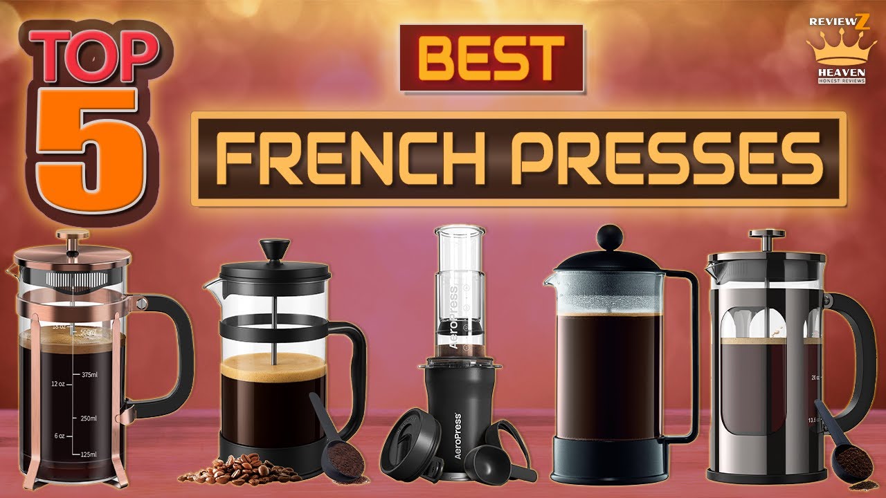 TOP 5 Best French Press Coffee Makers 2025 ☕ | Ultimate French Press Guide & Review