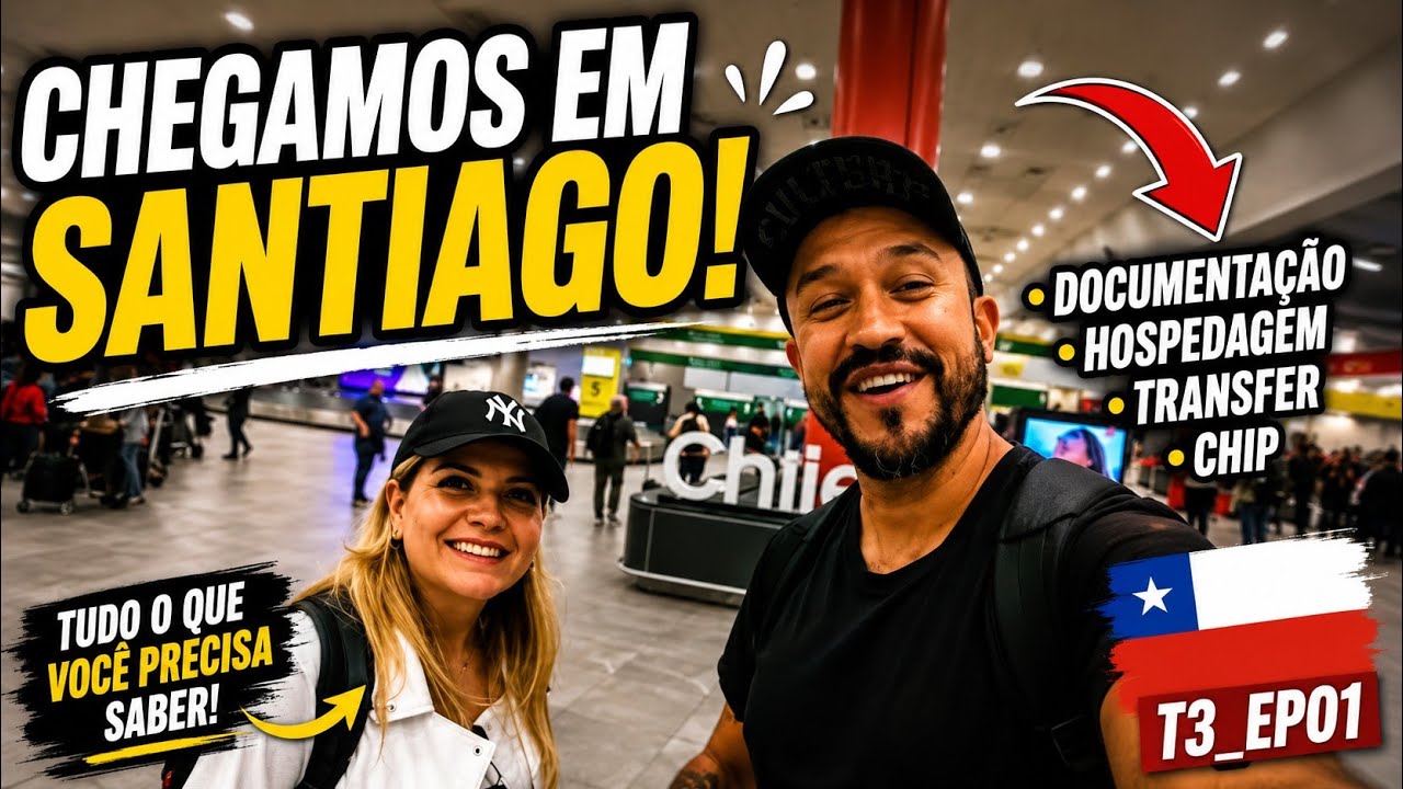 🇨🇱 SANTIAGO do CHILE | Tudo que você precisa saber antes de ir - EP01