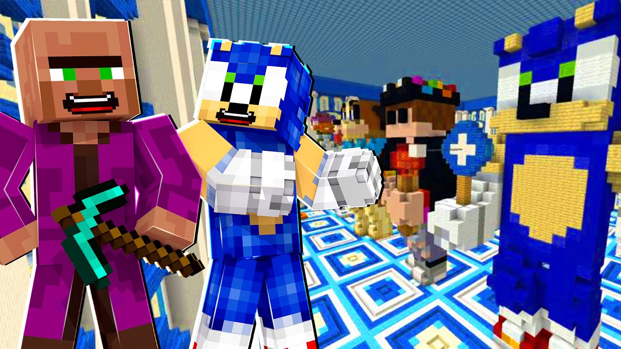 Minecraft - Sonic Survival Adventures - Sonic Hall Of Adventures! [6]