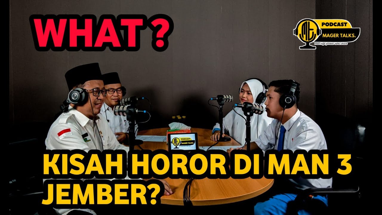 MAGER TALKS Eps.1 ( Bersama Orang Nomer 1 Di MAN 3 Jember )