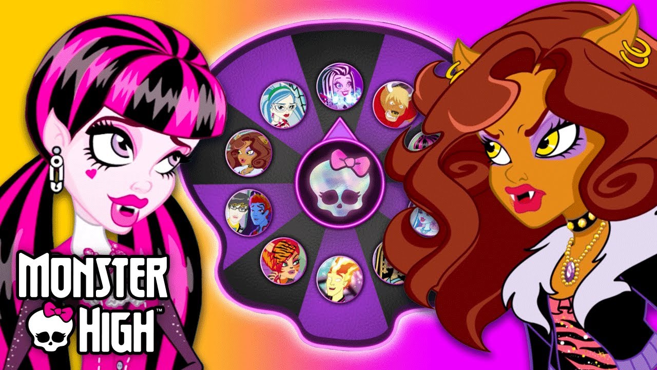 Grading Monster High Students From Meanest To Nicest! | Spin The Wheel | Monster High