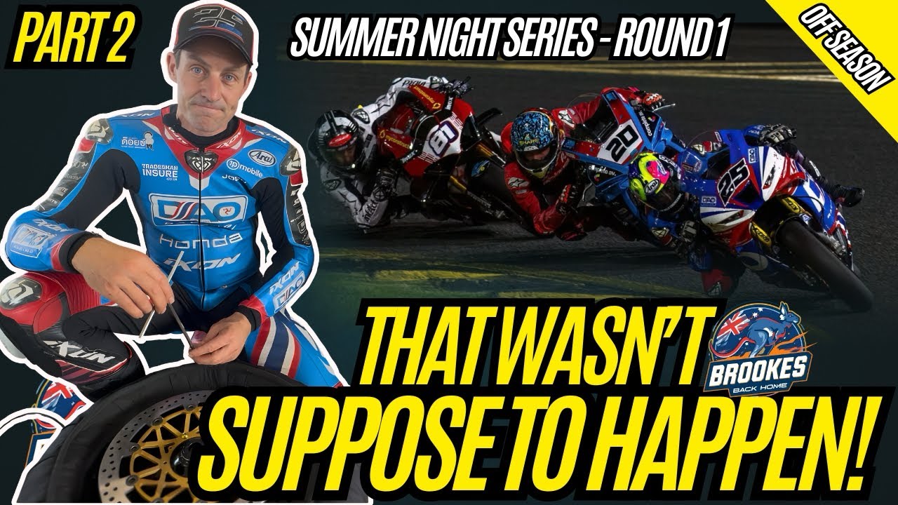 First Ride and I CRASHED 💥 Night Racing Round 1