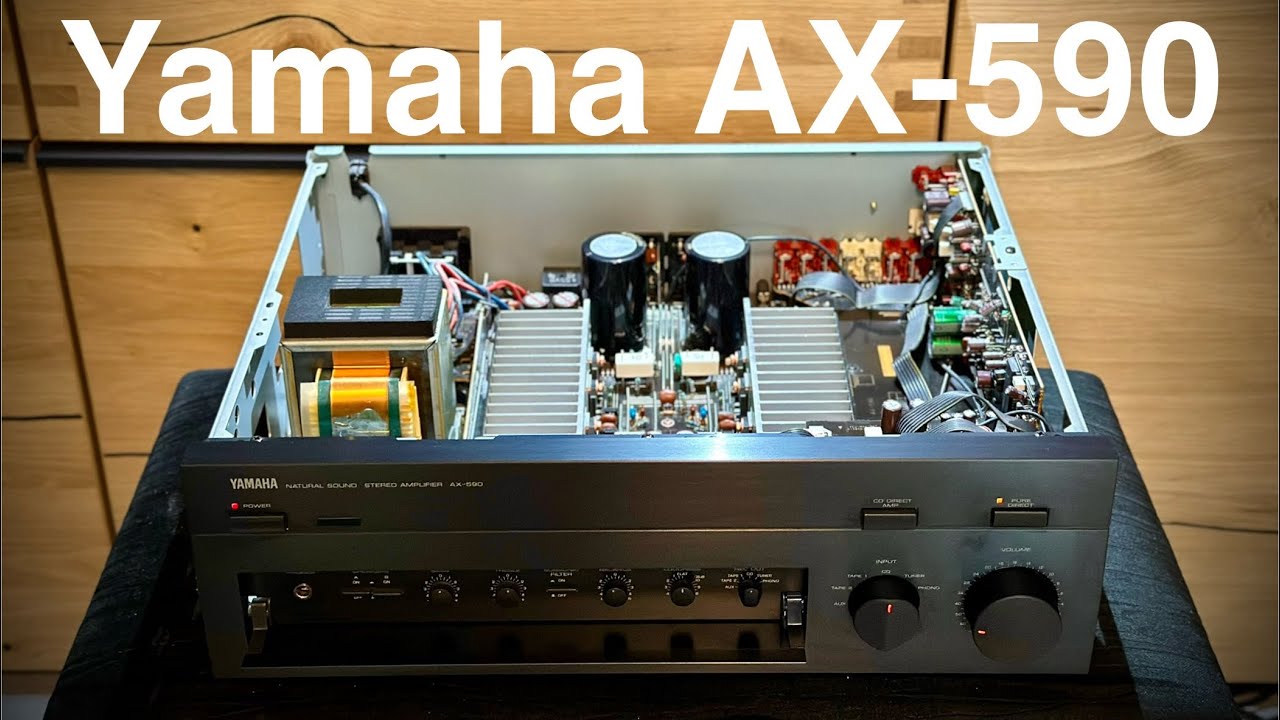 Yamaha AX-590 Integrated Stereo Amplifier Demo