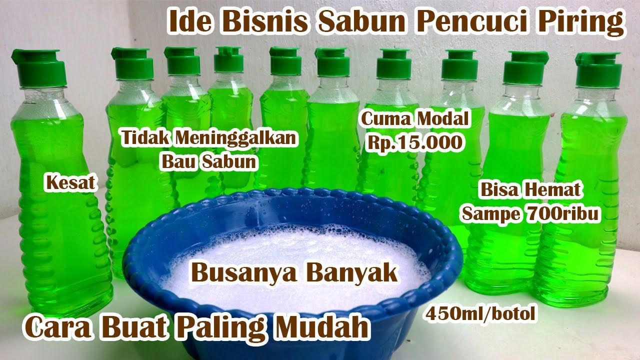 CUMA BUTUH MODAL15RIBU BISA HEMAT 700RIBU ! IDE BISNIS SABUN PENCUCI PIRING SUNLIGHT / MAMA LEMON KW