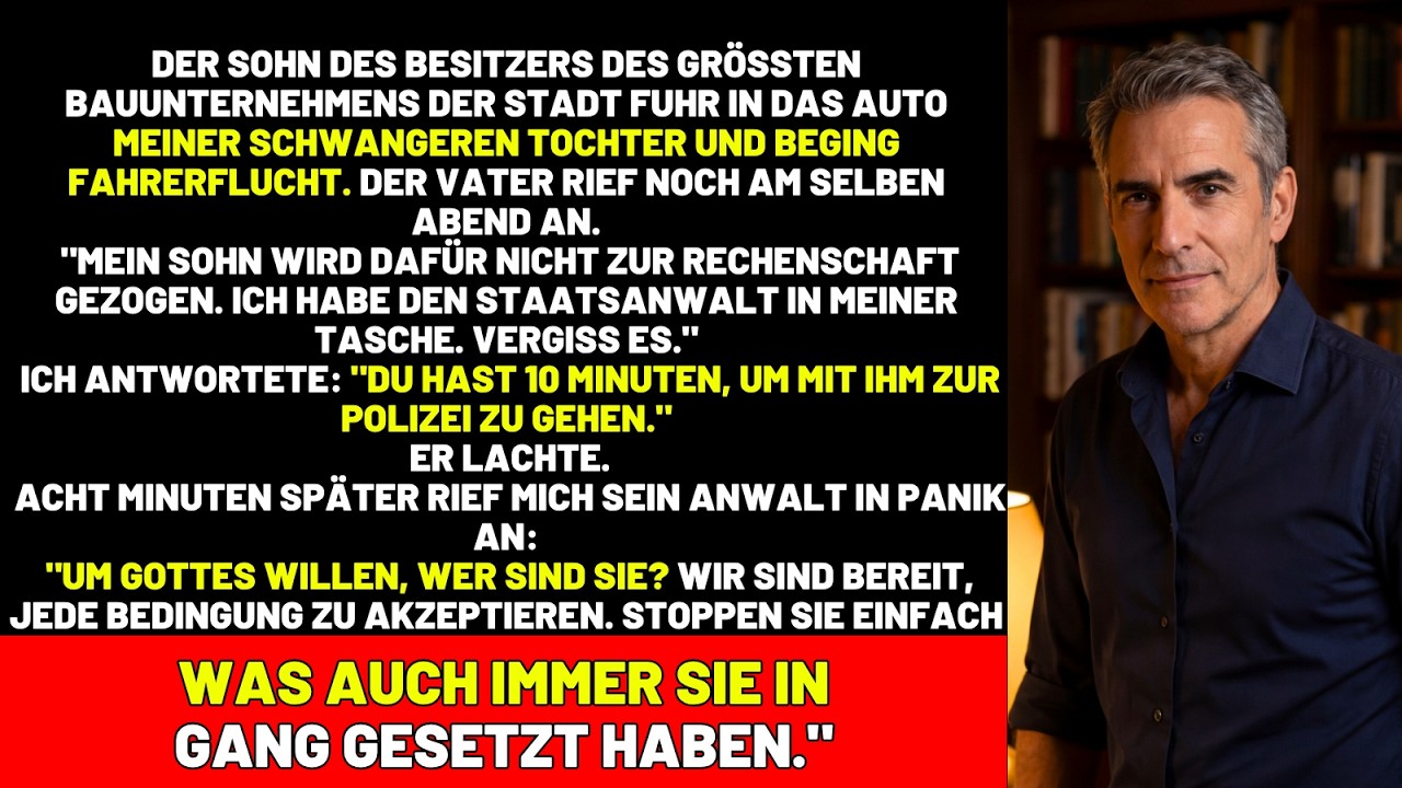 Sohn Eines Bauunternehmers Rammt Meine Schwangere Tochter Und FLIEHT &mdash; 8 Minuten Sp&auml;ter BETTELN...