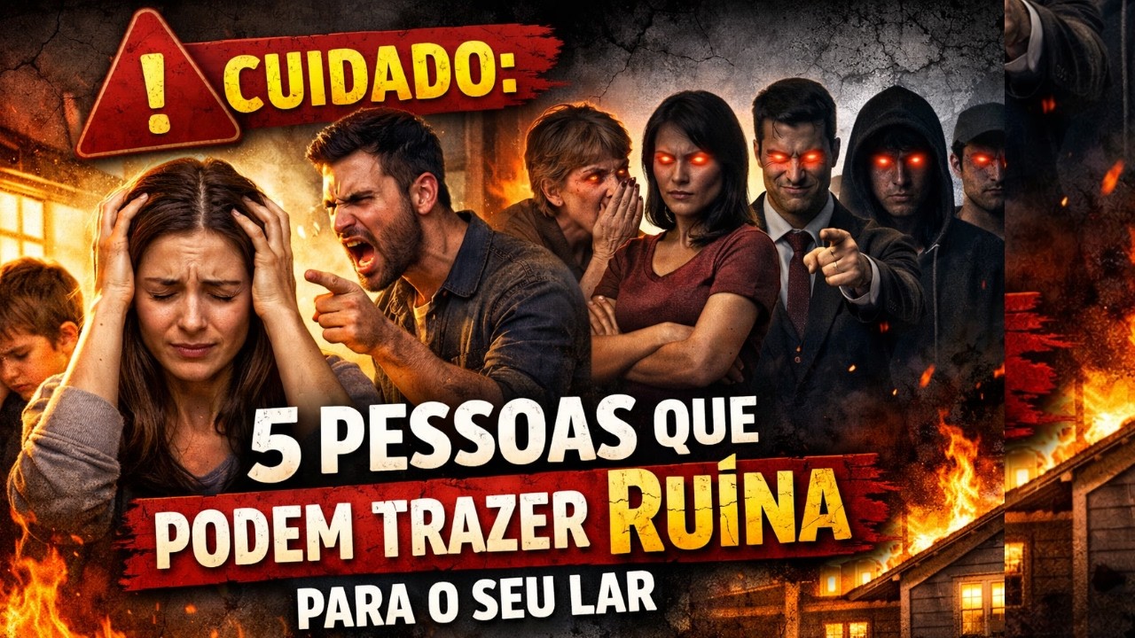 5 Tipos de Pessoas que NÃO DEVEM ENTRAR NA SUA CASA, Pois Elas Trazem RUÍNA E DESTRUIÇÃO