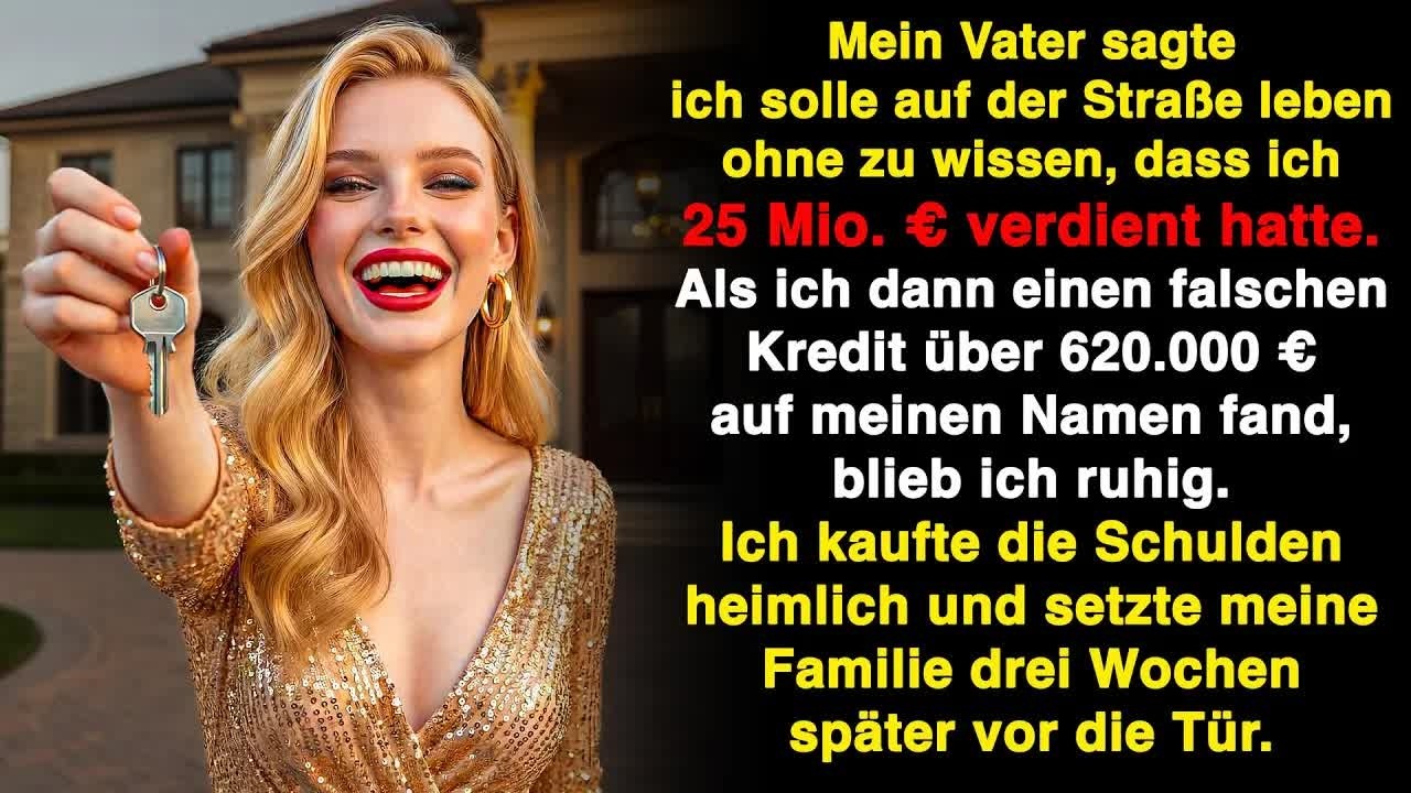 Mein Vater sagte： „Hau ab und leb, wo du willst!“ Er nahm sogar einen Kredit auf meinen Namen auf...