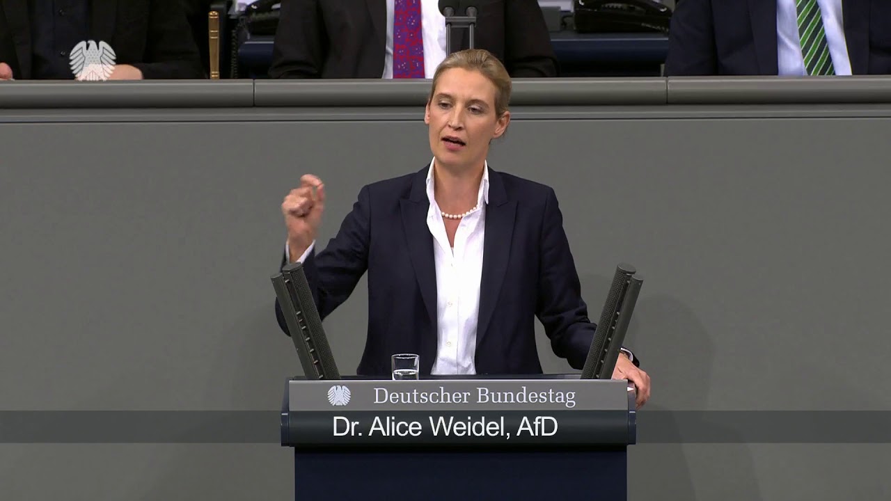 Alice Weidel: Rechtskonformit&auml;t der Euro-Stabilisierung [Bundestag 21.11.2017]