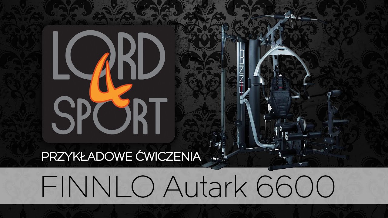 LORD4SPORT - Atlas FINNLO Autark 6600 - Przykładowe ćwiczenia na atlasie