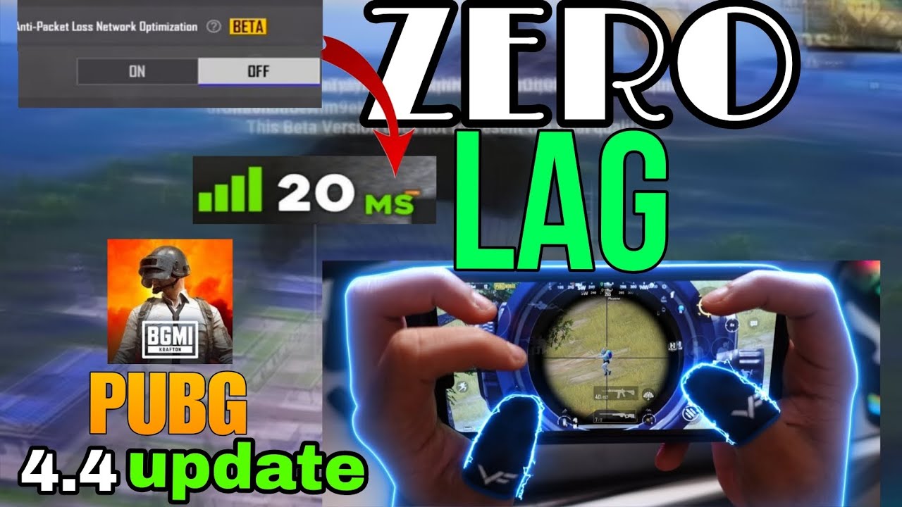 BGMI High Ping Solution is here - BGMI 4.4 Update | Super Smooth Graphics | Zero Lag | 165 Fps 🔥