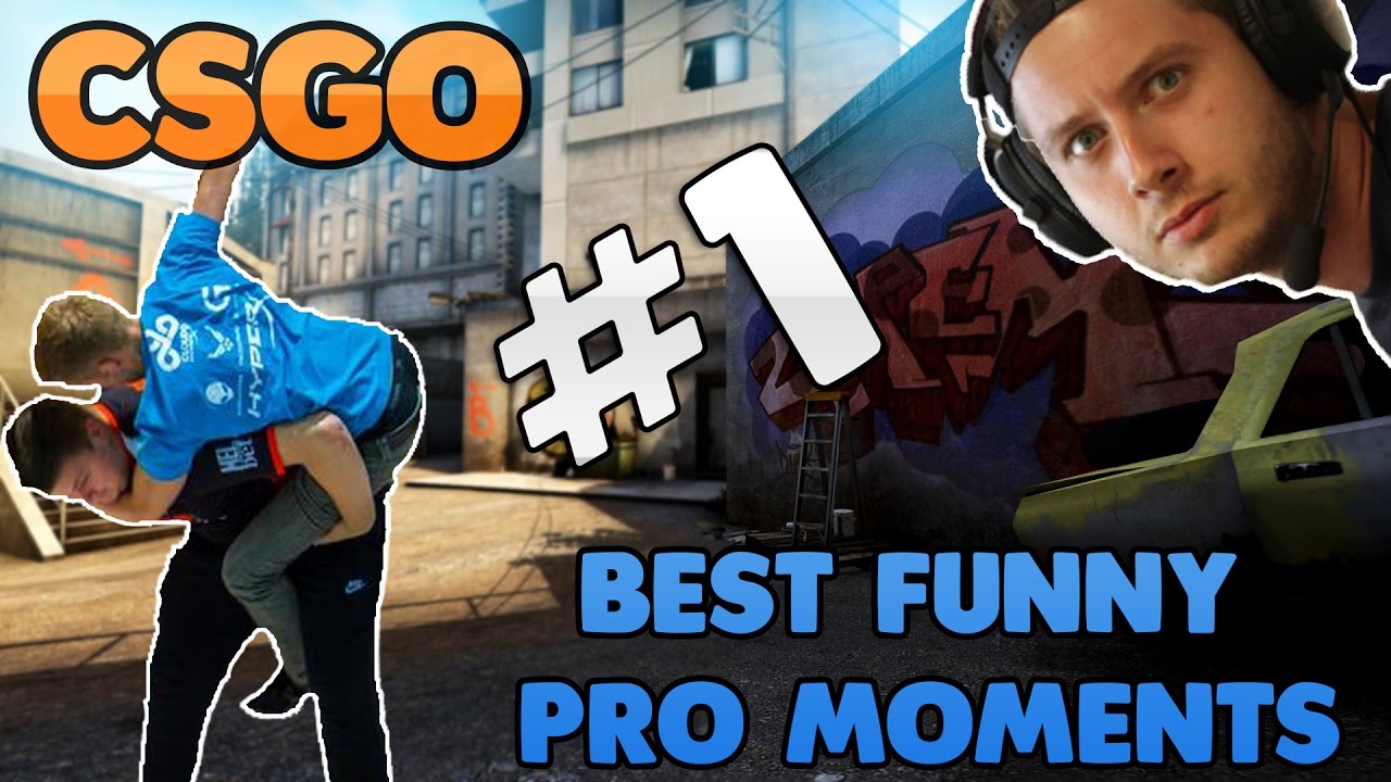 CSGO - Best Funny Pro Moments #1 (2016 - 2017)