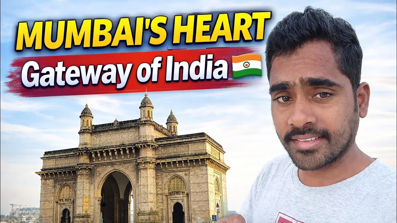 Mumbaiలో తప్పక చూడాల్సిన రెండుIconic Places – Gateway of India మరియు Taj Hotel.