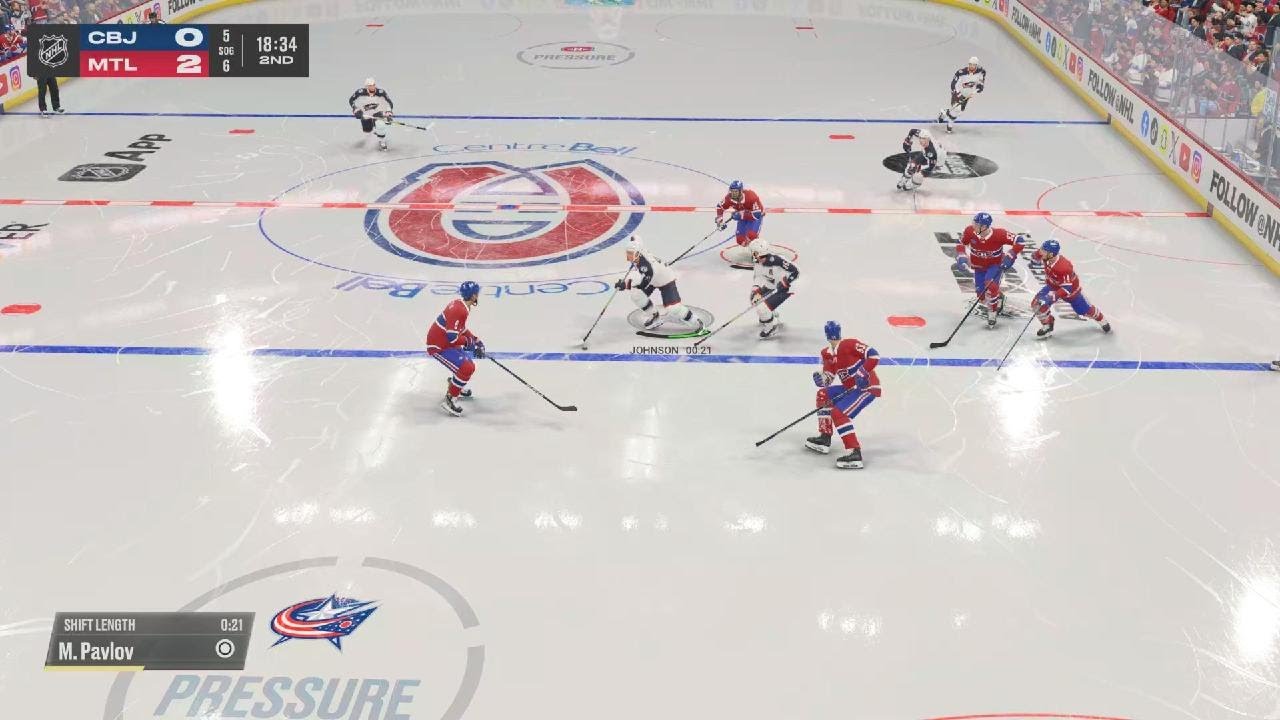 NHL 25 шайба номер 9