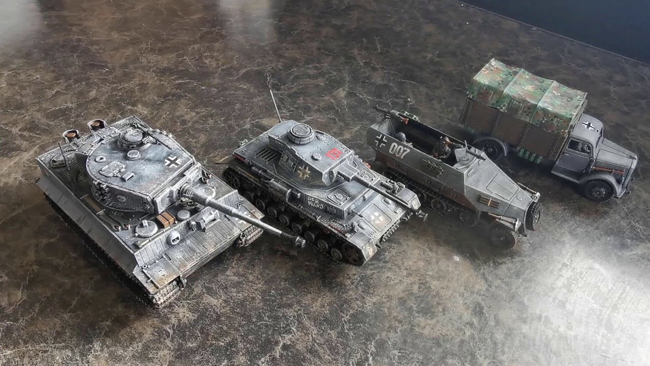 Bolt Action - German Vehicles