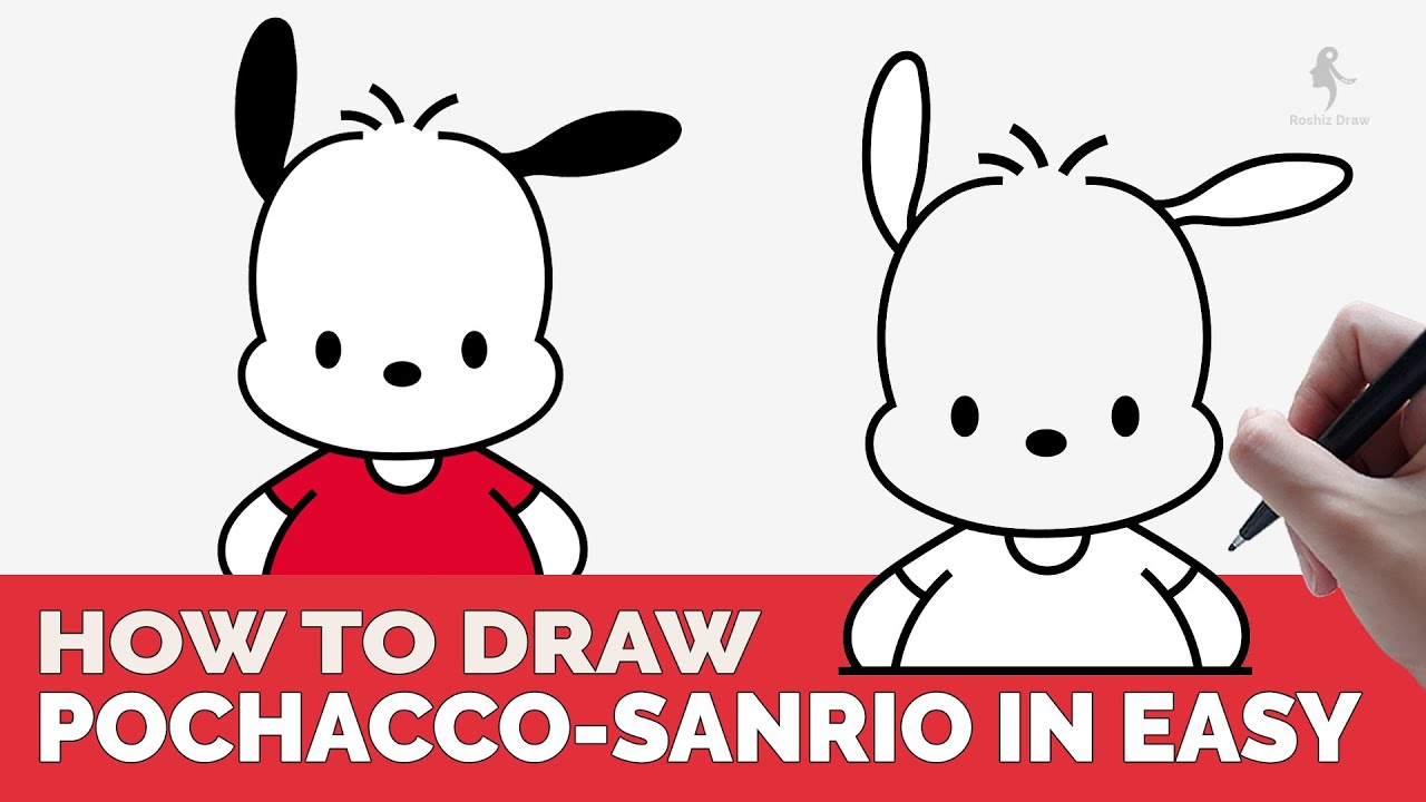 HOW TO DRAW POCHACCO EASY | SANRIO