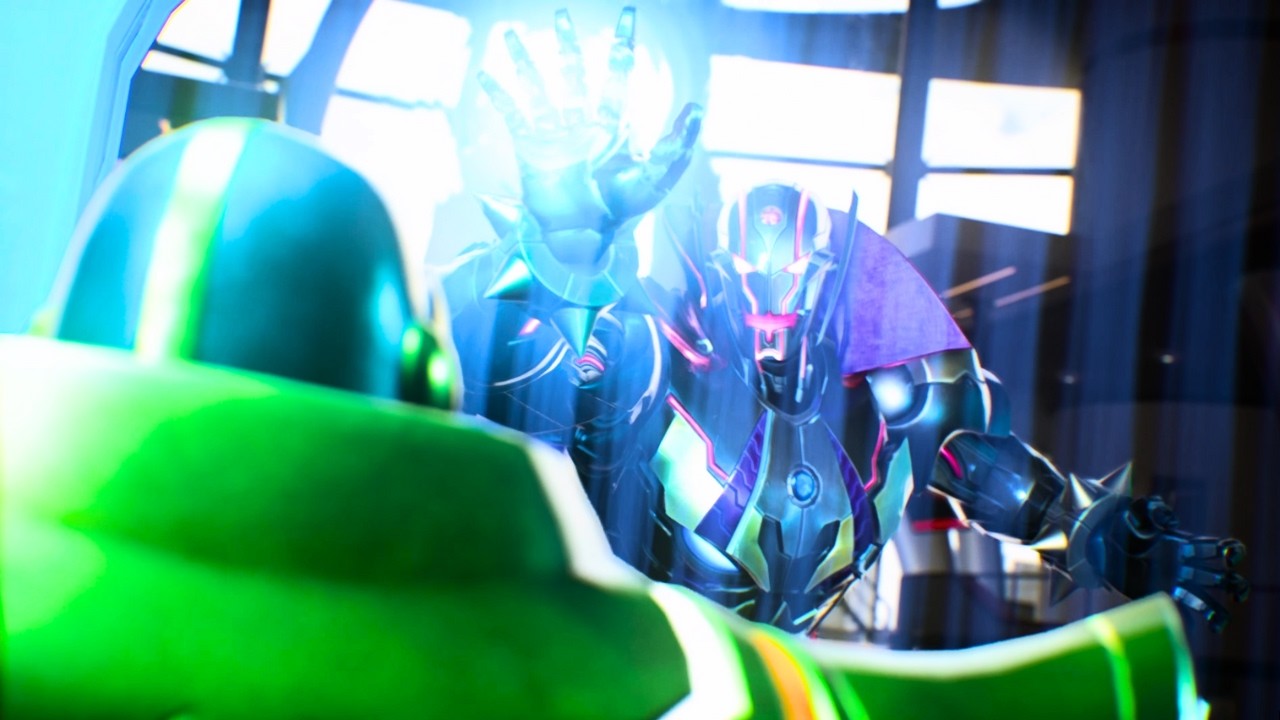 Thanos saves The Avengers from Ultron Sigma - Marvel vs Capcom: Infinite