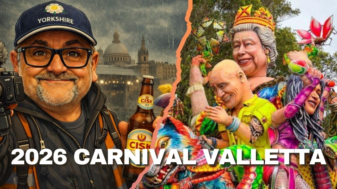 2026 Valletta Carnival - Rain Stops Play