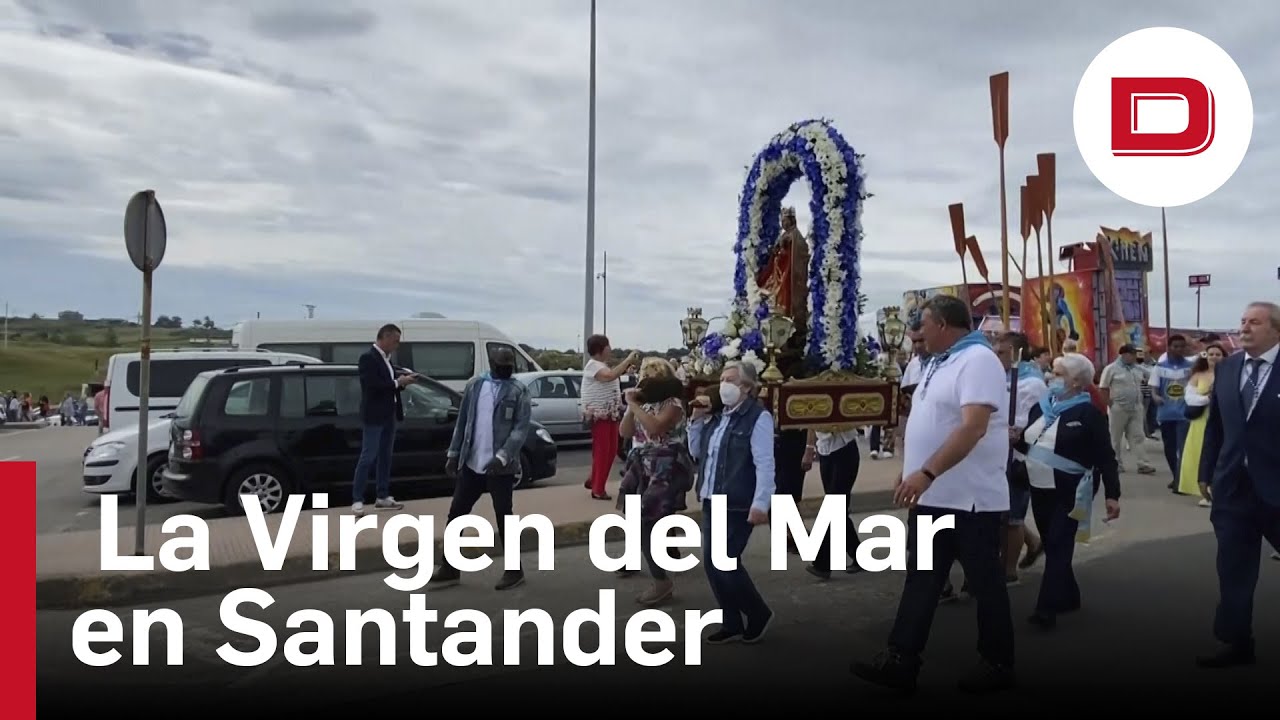 Santander recupera la tradicional procesión de la Virgen del Mar
