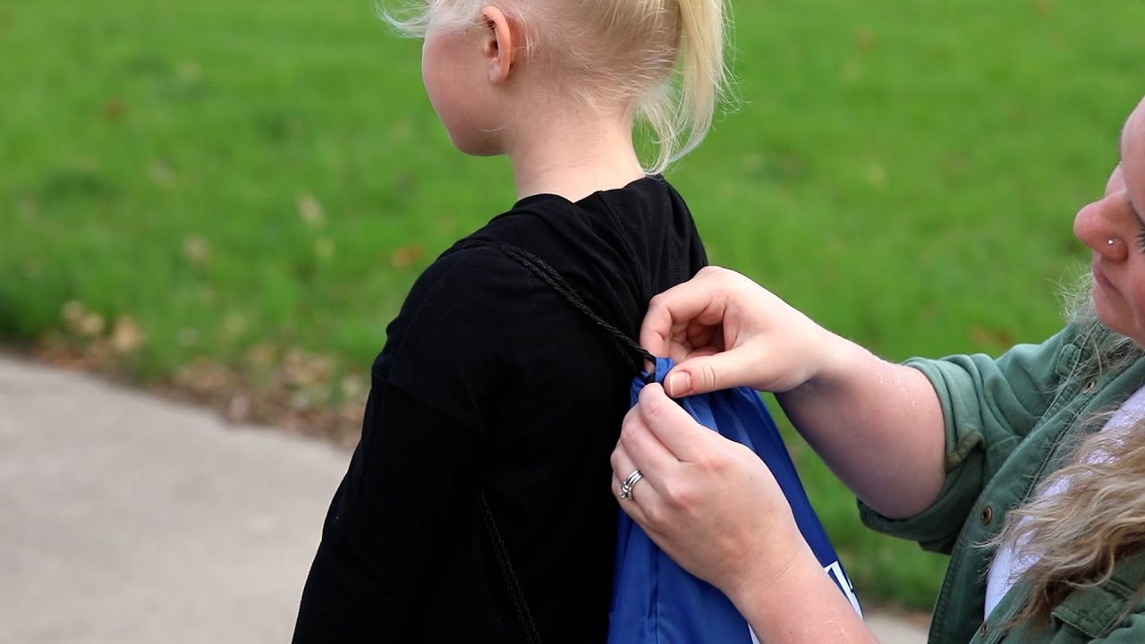 How to Adjust a Drawstring Bag to Fit Anyone