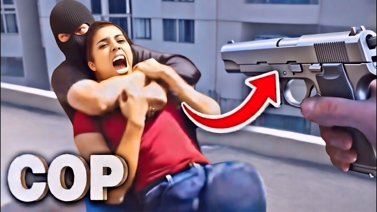 Девушка похищена боссом. Безумные кадры с нательной камеры.