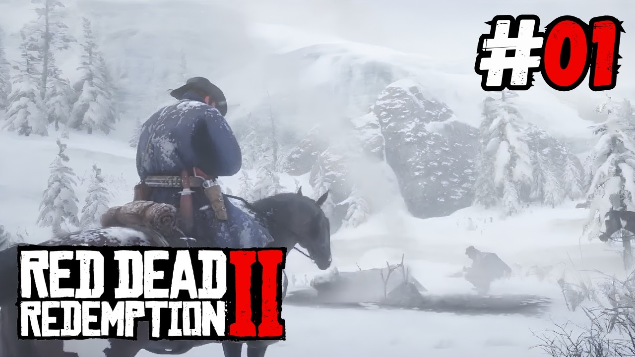 RED DEAD REDEMPTION 2 #01 - INÍCIO DE GAMEPLAY | PT-BR
