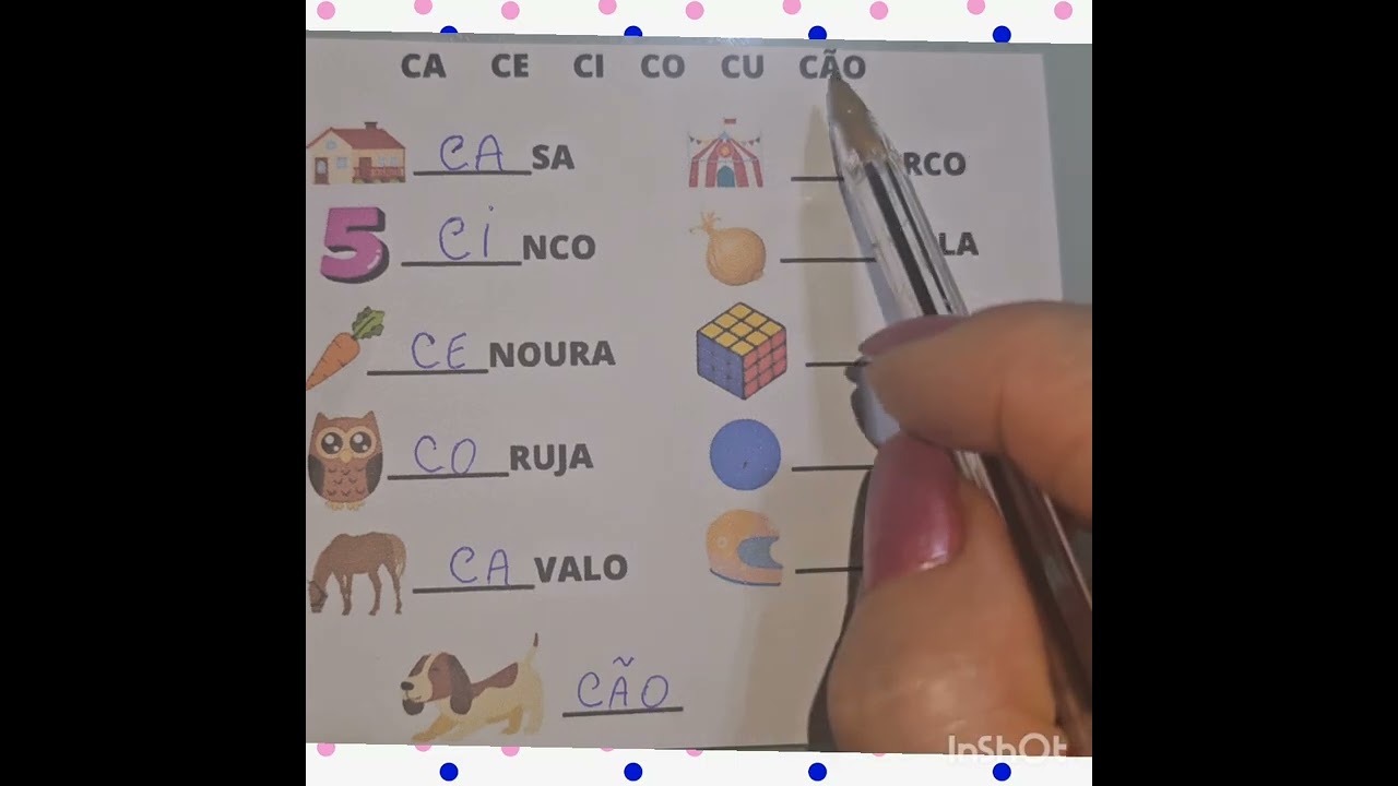 COMPLETANDO  PALAVRAS  COM  TIA  IVANI  !