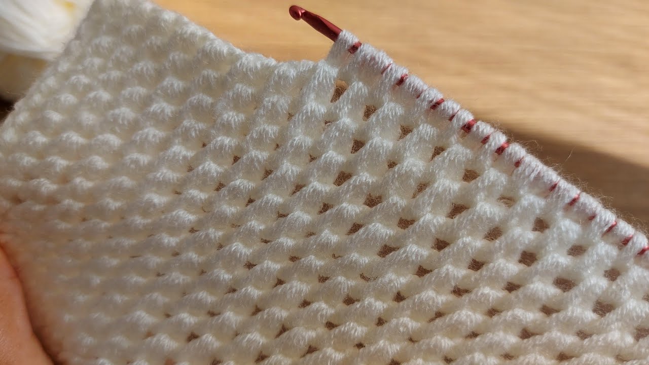 Super Easy Tunisian Knitting - Tunus Örgü Modeline Bayılacaksınız
