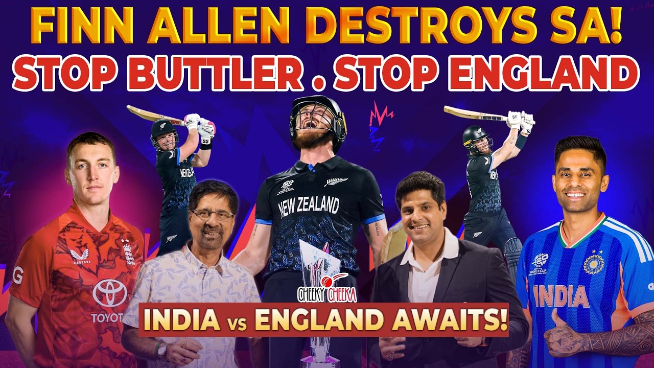 FINN ALLEN DESTROYS SA! | STOP BUTTLER. STOP ENGLAND. | INDIA vs ENGLAND AWAITS!