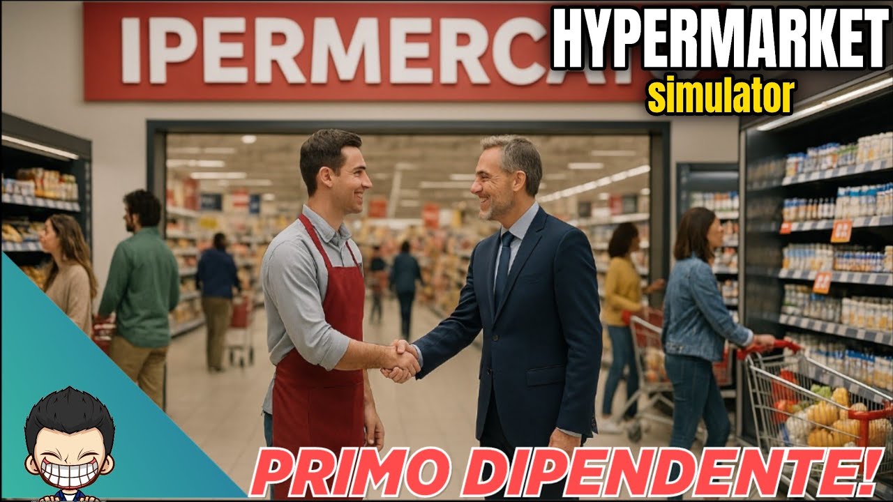 PRIMO DIPENDENTE! 🛒 | 2# | Hypermarket Simulator | Full HD ITA