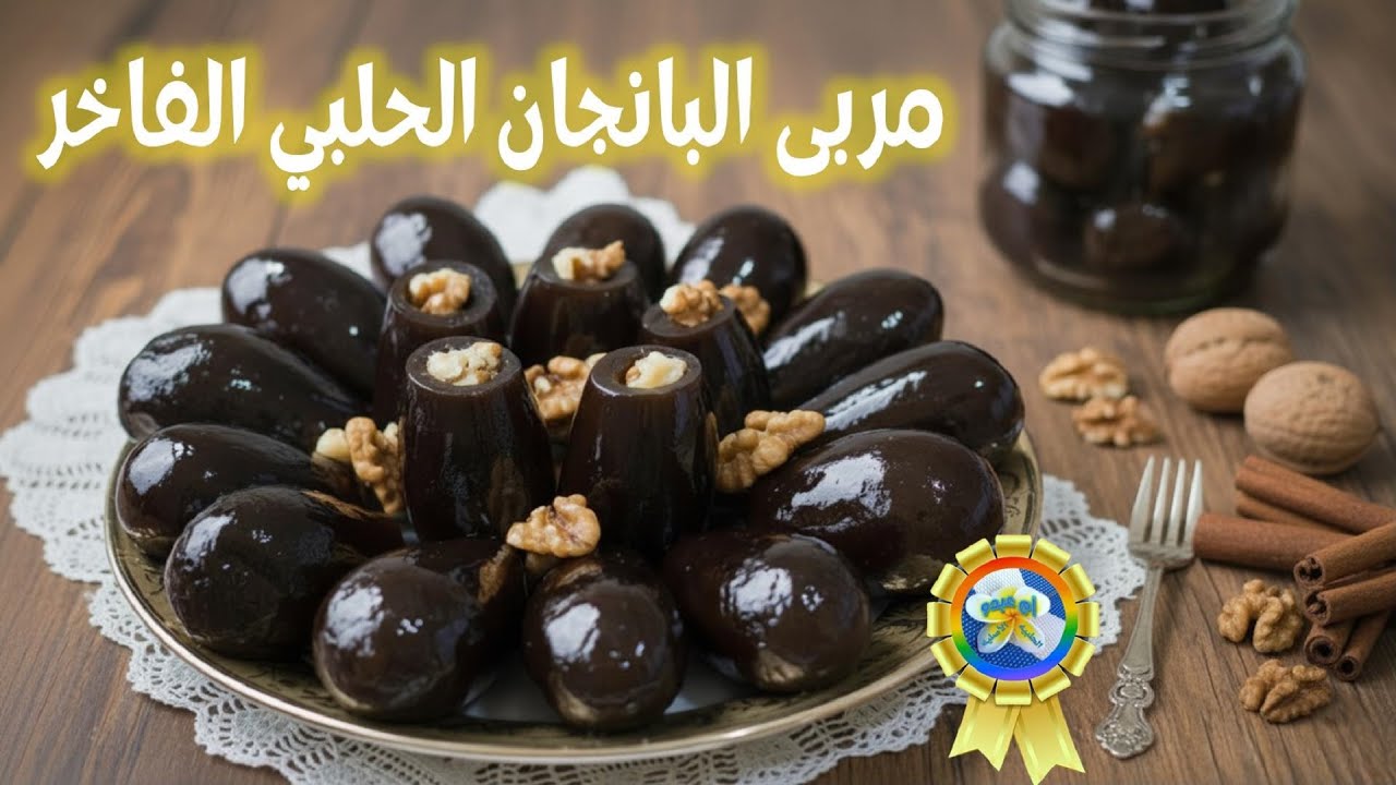 مربى الباذنجان الحلبي الفاخر المنظوم