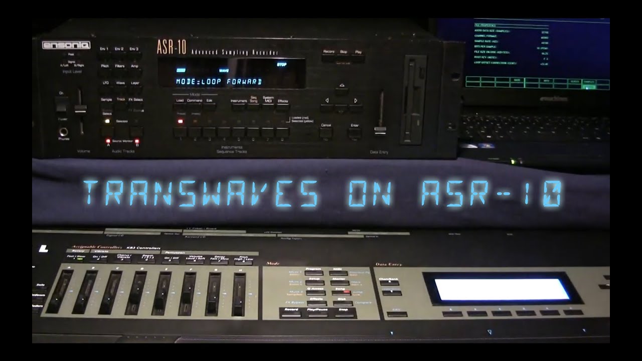 Transwaves on ASR-10 - Loop points adjusting.