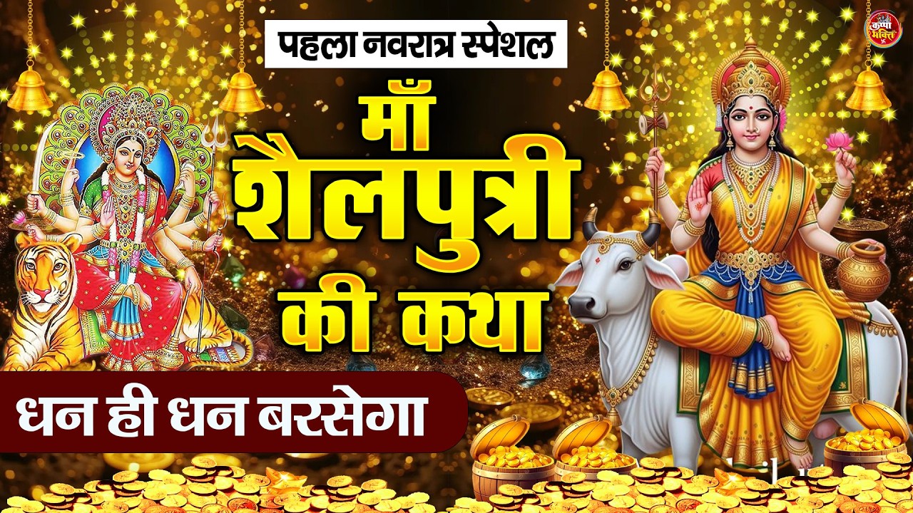 पहला नवरात्रा स्पेशल - शैलपुत्री माता की कथा | Maa Shailputri Ki Katha | Chaitra Navratri 2026