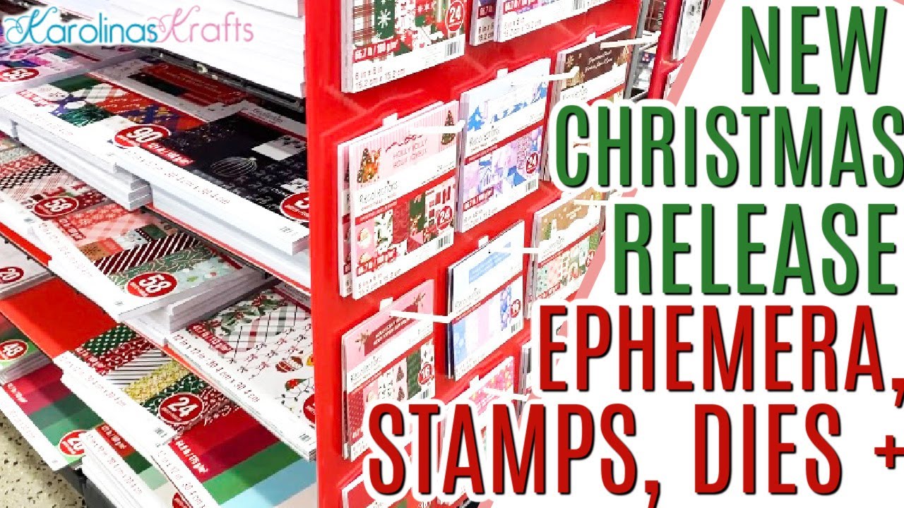 НОВЫЕ рождественские эфемеры, штампы, марки и многое другое в Michaels! Рождественский выпуск Mic...