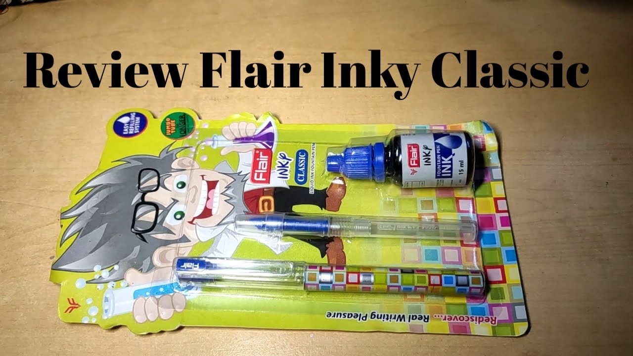 Flair Inky Classic #flair #flairpen #fountainpen #ink #inkpen #inkpenwriting