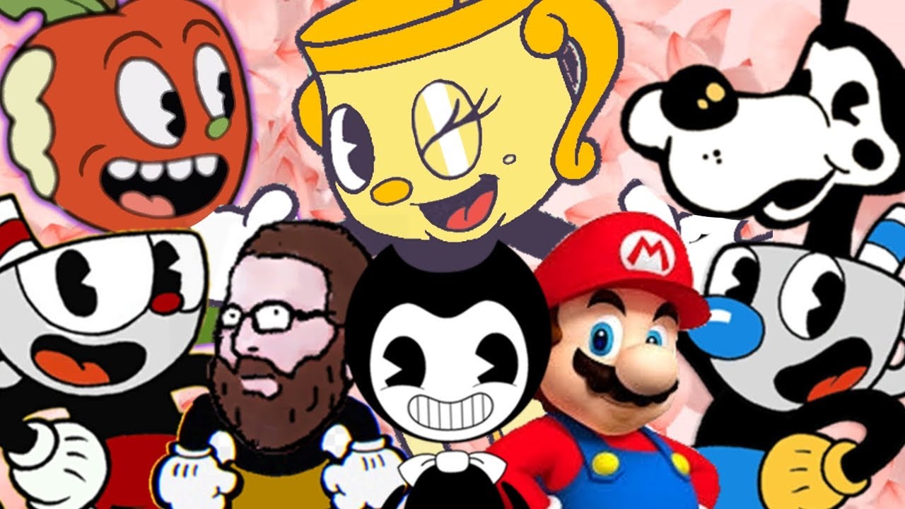 All Cuphead Playable Characters Full ShowCase Part 2 (Super-Intro-Death) !!