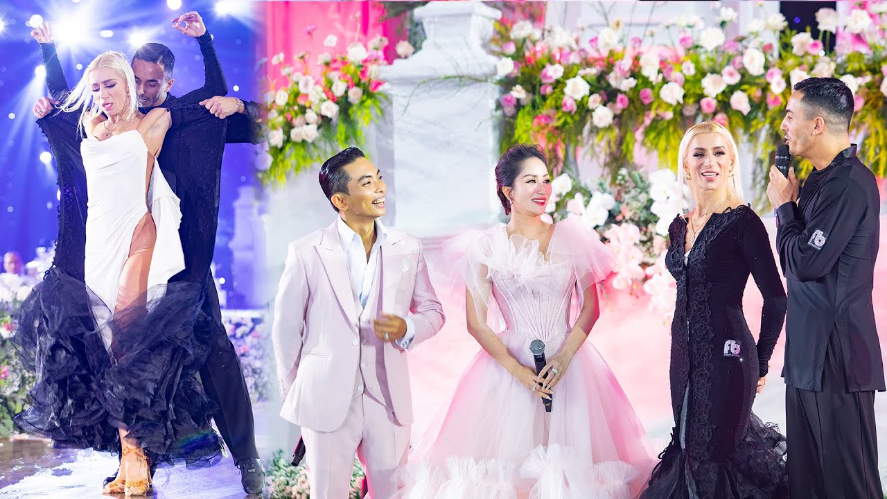 Món quà đặc biệt của Gabriele Goffredo - Anna Matus dành tặng đám cưới Khánh Thi Phan Hiển