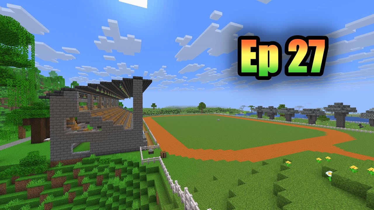 OVO ĆE BITI NAJVEĆI HIPODROM IKAD… 🐎🔥Minecraft preživljavanje sa tatom  Ep 27