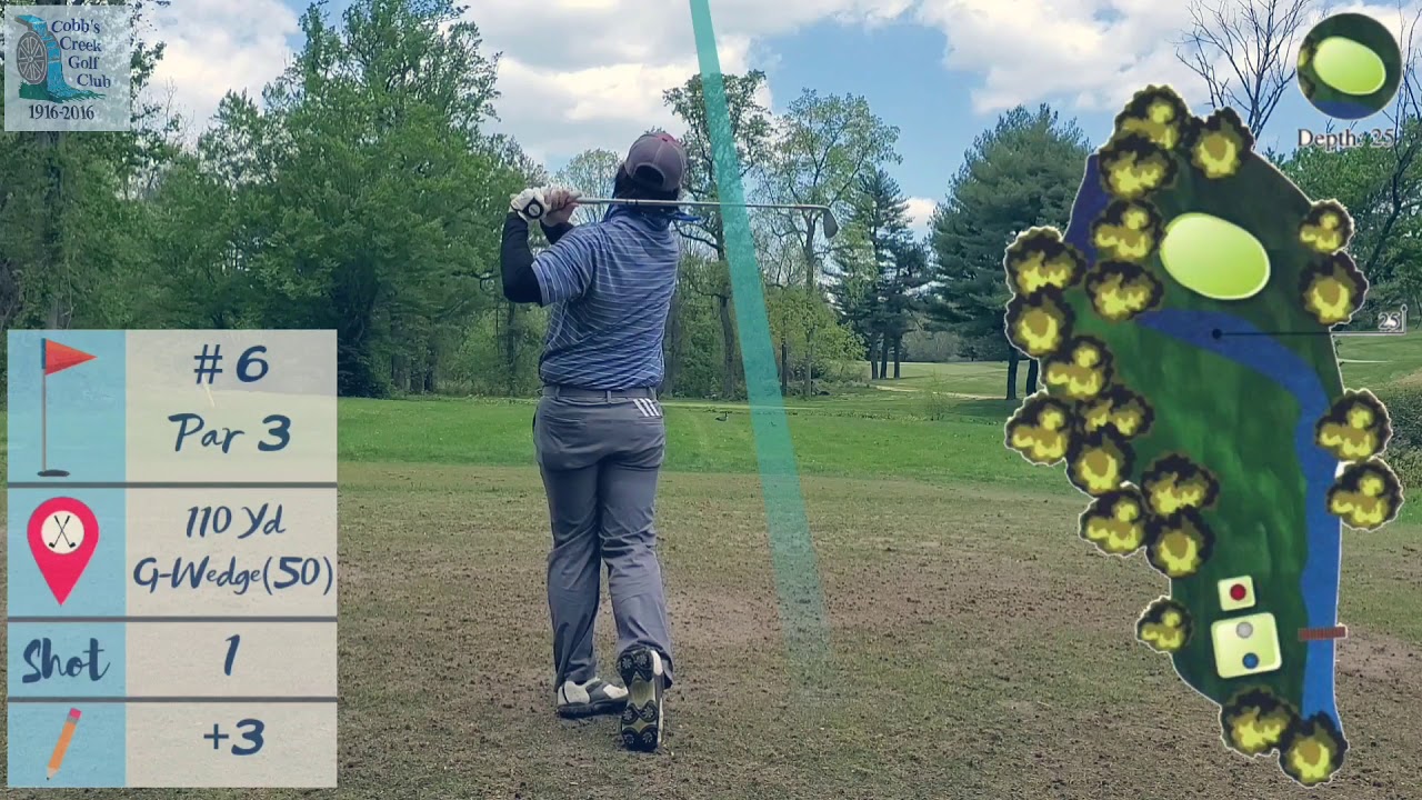 Every Shot at Cobbs Creek Olde Course (First 9)