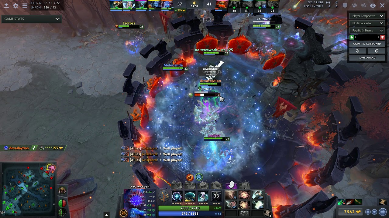 Arc warden Fountain Farming
