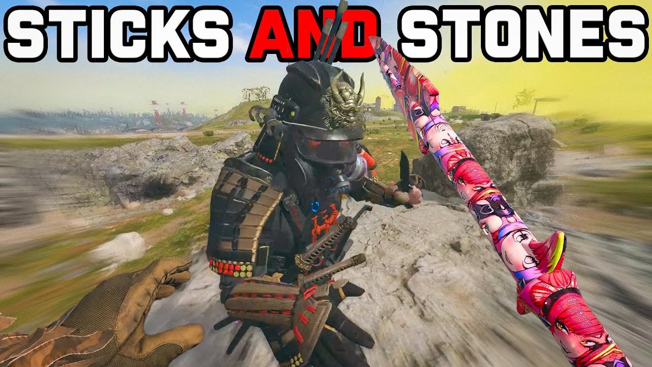 We Brought Sticks and Stones to Warzone Customs!