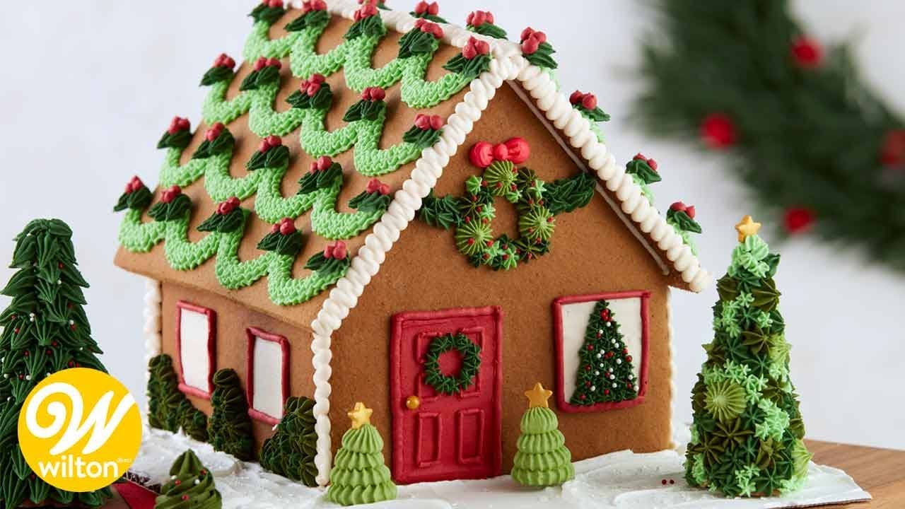 Easy Gingerbread House Decorating Techniques | Wilton
